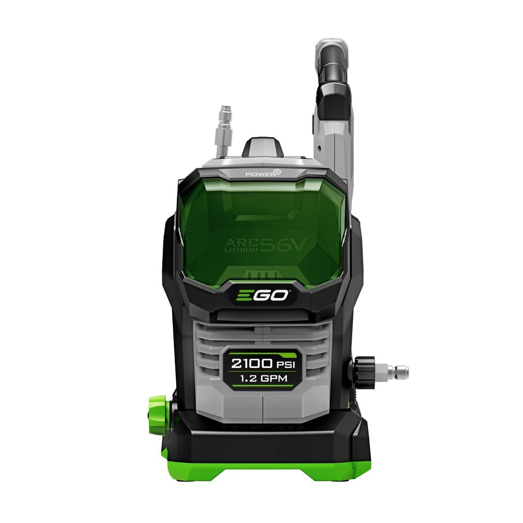 EGO POWER+ 56V Battery-Powered Pressure Washer, 2100 PSI, 1.2 GPM, Direct Drive, Tool Only, Model HPW2100
